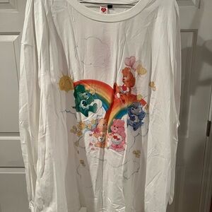 SHEIN x Care Bears Plus Size Women’s Long Sleeve Shirt in 4X NWT